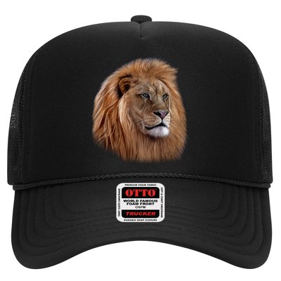 Majestic Lion Head Trucker Hat