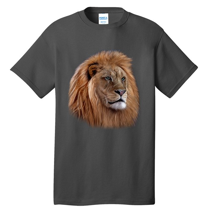 Majestic Lion Head Tall T-Shirt