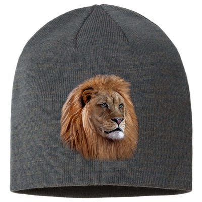 Majestic Lion Head Sustainable Beanie