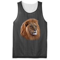 Majestic Lion Head Mesh Reversible Basketball Jersey Tank