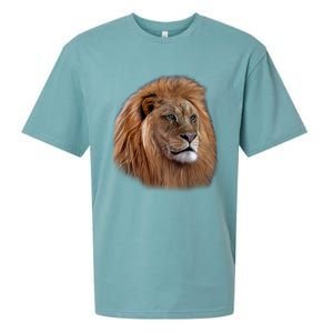 Majestic Lion Head Sueded Cloud Jersey T-Shirt