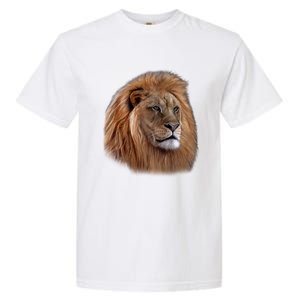 Majestic Lion Head Garment-Dyed Heavyweight T-Shirt