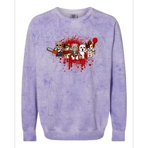 My Little Horror Crew Halloween Calico Cat Colorblast Crewneck Sweatshirt