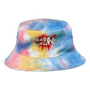 My Little Horror Crew Halloween Calico Cat Tie Dye Newport Bucket Hat