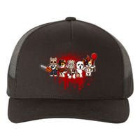 My Little Horror Crew Halloween Calico Cat Yupoong Adult 5-Panel Trucker Hat