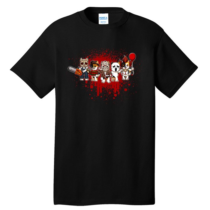 My Little Horror Crew Halloween Calico Cat Tall T-Shirt