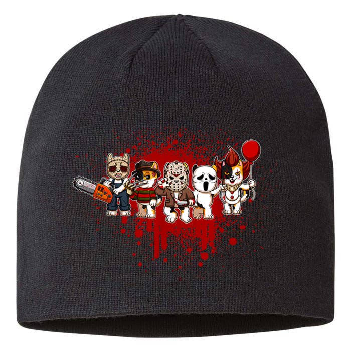 My Little Horror Crew Halloween Calico Cat Sustainable Beanie