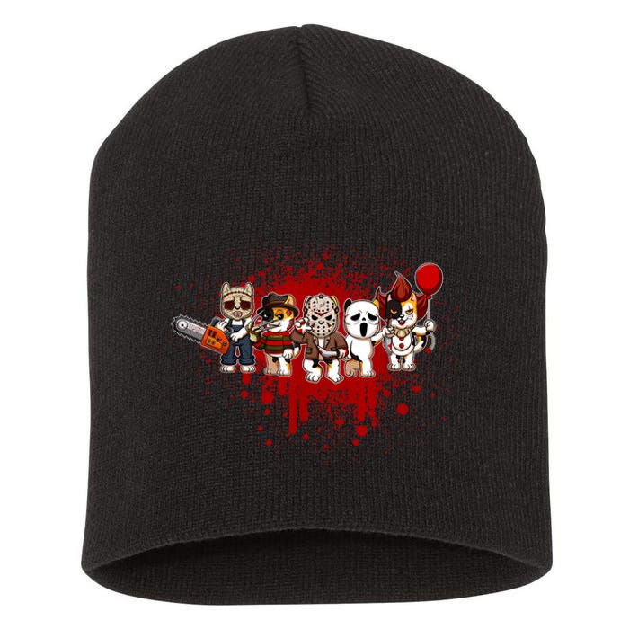 My Little Horror Crew Halloween Calico Cat Short Acrylic Beanie