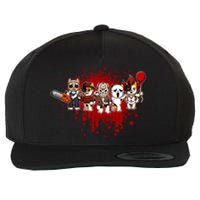 My Little Horror Crew Halloween Calico Cat Wool Snapback Cap