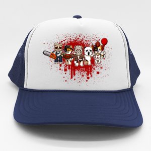 My Little Horror Crew Halloween Calico Cat Trucker Hat