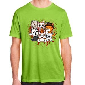 My Little Horror Crew Halloween Cats Adult ChromaSoft Performance T-Shirt