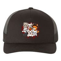 My Little Horror Crew Halloween Cats Yupoong Adult 5-Panel Trucker Hat