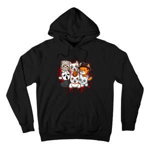 My Little Horror Crew Halloween Cats Tall Hoodie