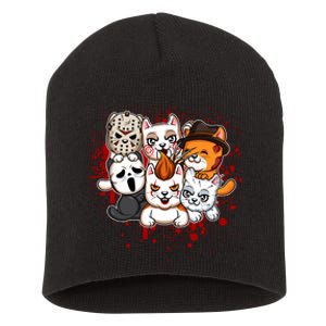 My Little Horror Crew Halloween Cats Short Acrylic Beanie