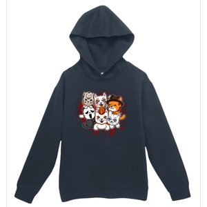 My Little Horror Crew Halloween Cats Urban Pullover Hoodie