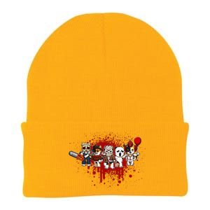 My Little Horror Crew Halloween Calico Cat Knit Cap Winter Beanie