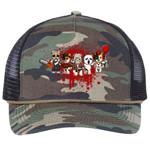 My Little Horror Crew Halloween Calico Cat Retro Rope Trucker Hat Cap