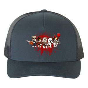 My Little Horror Crew Halloween Calico Cat Yupoong Adult 5-Panel Trucker Hat