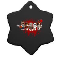 My Little Horror Crew Halloween Chicken Ceramic Star Ornament