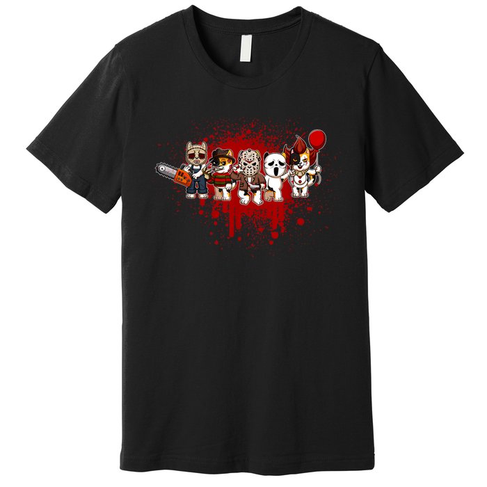 My Little Horror Crew Halloween Chicken Premium T-Shirt