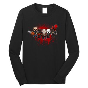 My Little Horror Crew Halloween Black Cat Long Sleeve Shirt