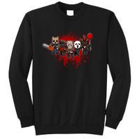 My Little Horror Crew Halloween Black Cat Sweatshirt