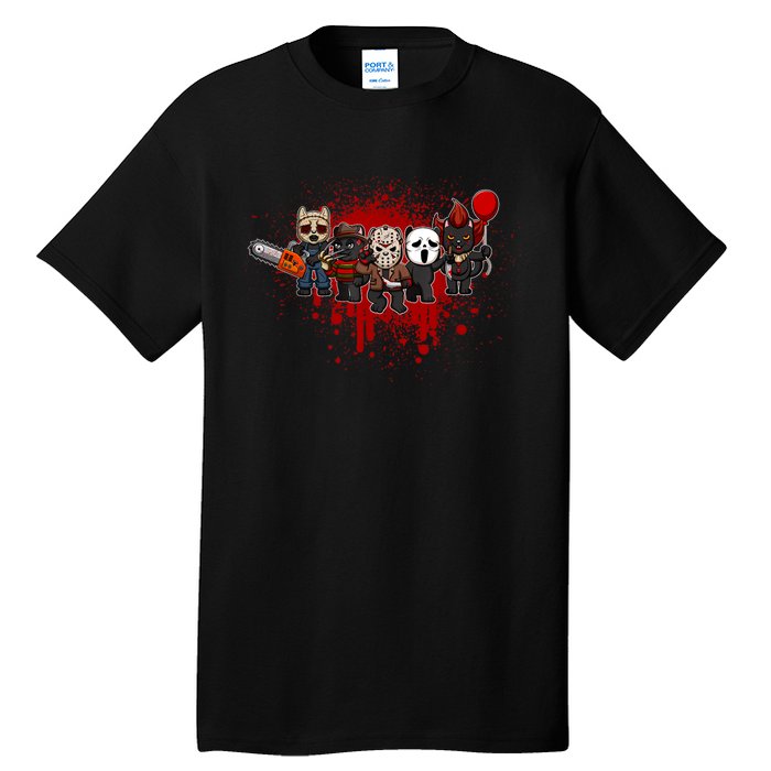 My Little Horror Crew Halloween Black Cat Tall T-Shirt