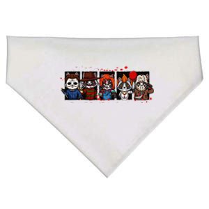 My Little Horror Crew Halloween Horror Movies Racoon USA-Made Doggie Bandana