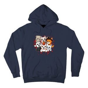 My Little Horror Crew Halloween Cats Tall Hoodie