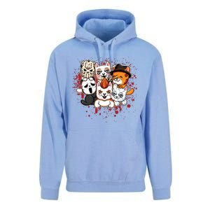 My Little Horror Crew Halloween Cats Unisex Surf Hoodie