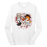 My Little Horror Crew Halloween Cats Long Sleeve Shirt