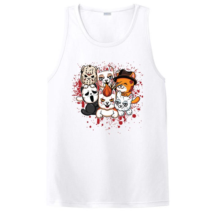 My Little Horror Crew Halloween Cats PosiCharge Competitor Tank