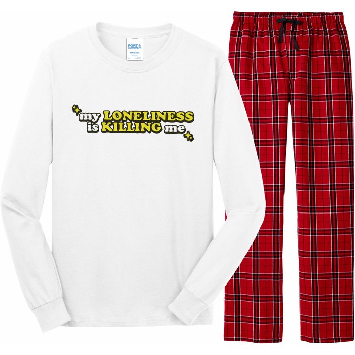 My Loneliness Is Killing Me Long Sleeve Pajama Set