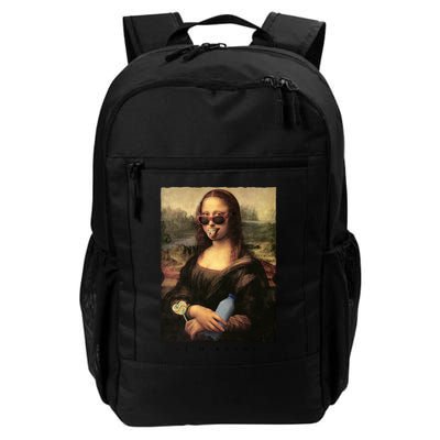 Mona Lisa I'm Ready Funny Party Backpack