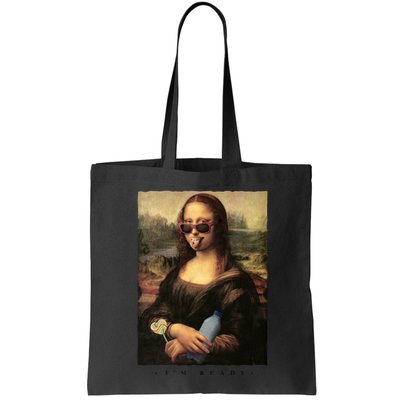 Mona Lisa I'm Ready Funny Party Bag