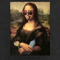 Mona Lisa I'm Ready Funny Party 25L Jumbo Tote
