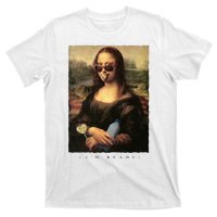 Mona Lisa I'm Ready Funny Party T-Shirt