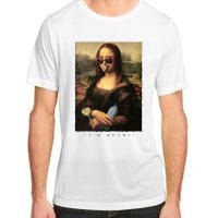 Mona Lisa I'm Ready Funny Party Adult ChromaSoft Performance T-Shirt