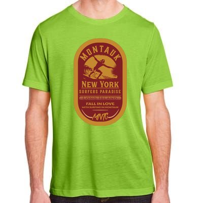 Montauk Long Island Surfers Paradise Adult ChromaSoft Performance T-Shirt