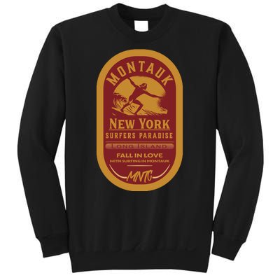 Montauk Long Island Surfers Paradise Sweatshirt