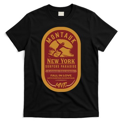 Montauk Long Island Surfers Paradise T-Shirt