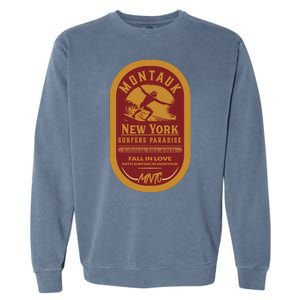 Montauk Long Island Surfers Paradise Garment-Dyed Sweatshirt