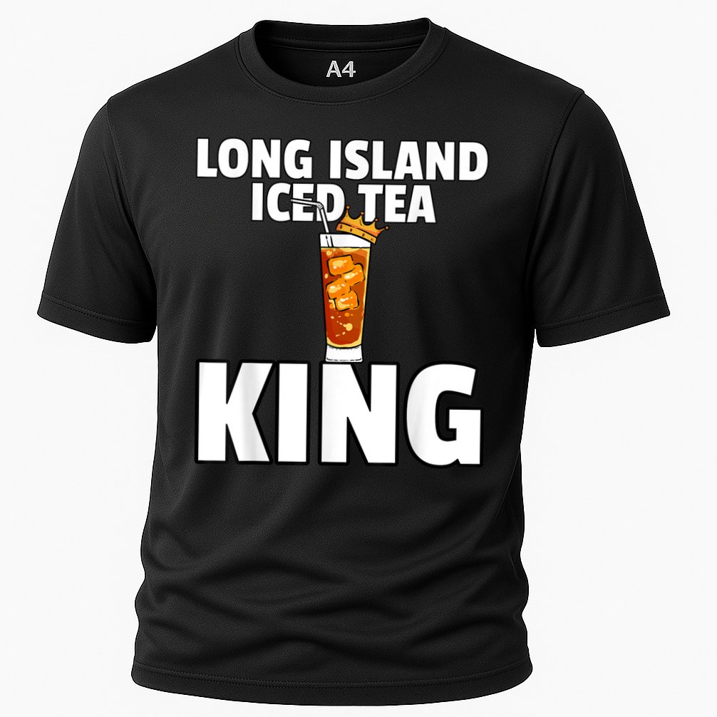 Mens Long Island Iced Tea For King Cooling Performance Crew T-Shirt