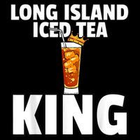 Mens Long Island Iced Tea For King Tall T-Shirt