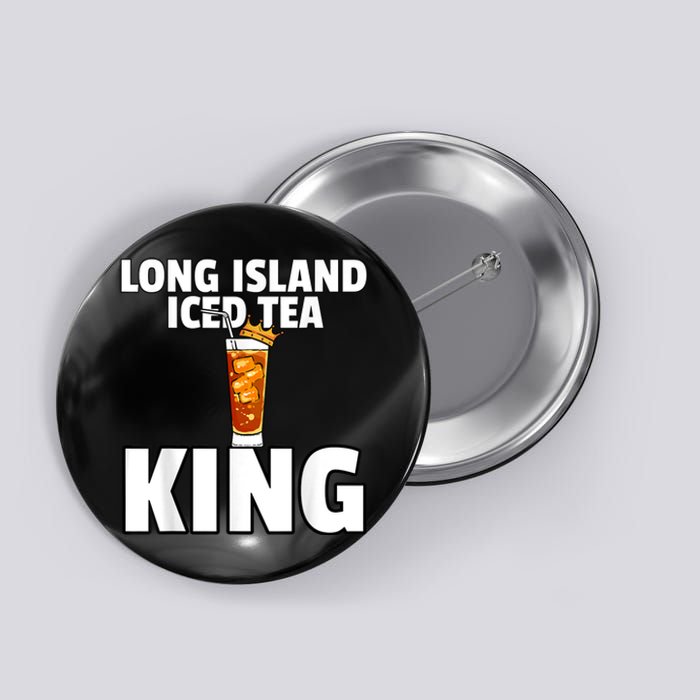 Mens Long Island Iced Tea For King Button