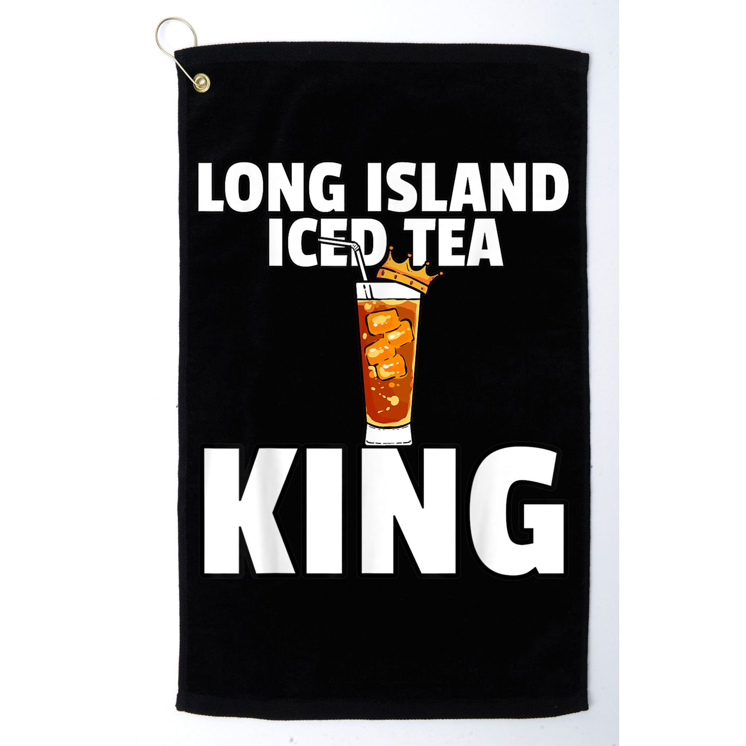 Mens Long Island Iced Tea For King Golf Towel
