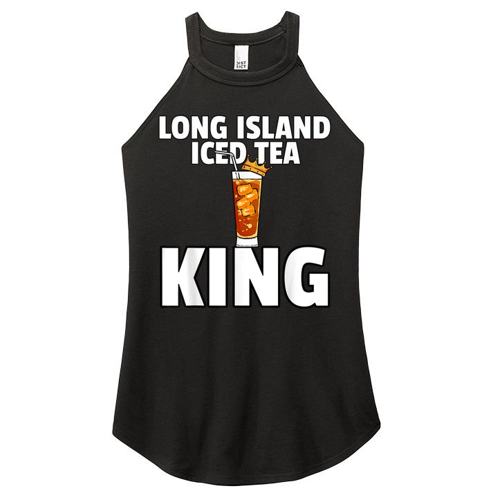 Mens Long Island Iced Tea For King Women's Perfect Tri Rocker Tank