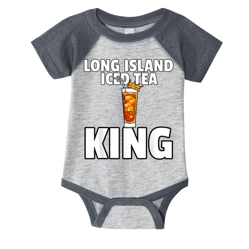 Mens Long Island Iced Tea For King Infant Baby Jersey Bodysuit