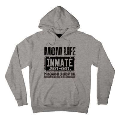 Mom Life Inmate Funny Halloween Costume Family Matching Tall Hoodie