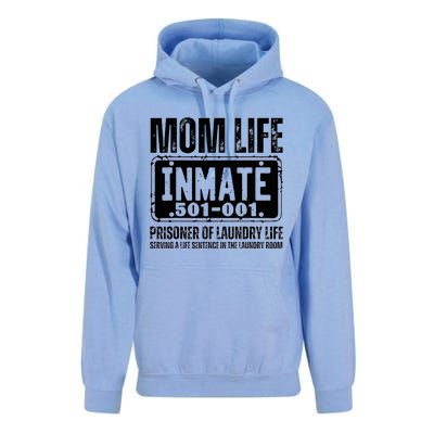 Mom Life Inmate Funny Halloween Costume Family Matching Unisex Surf Hoodie